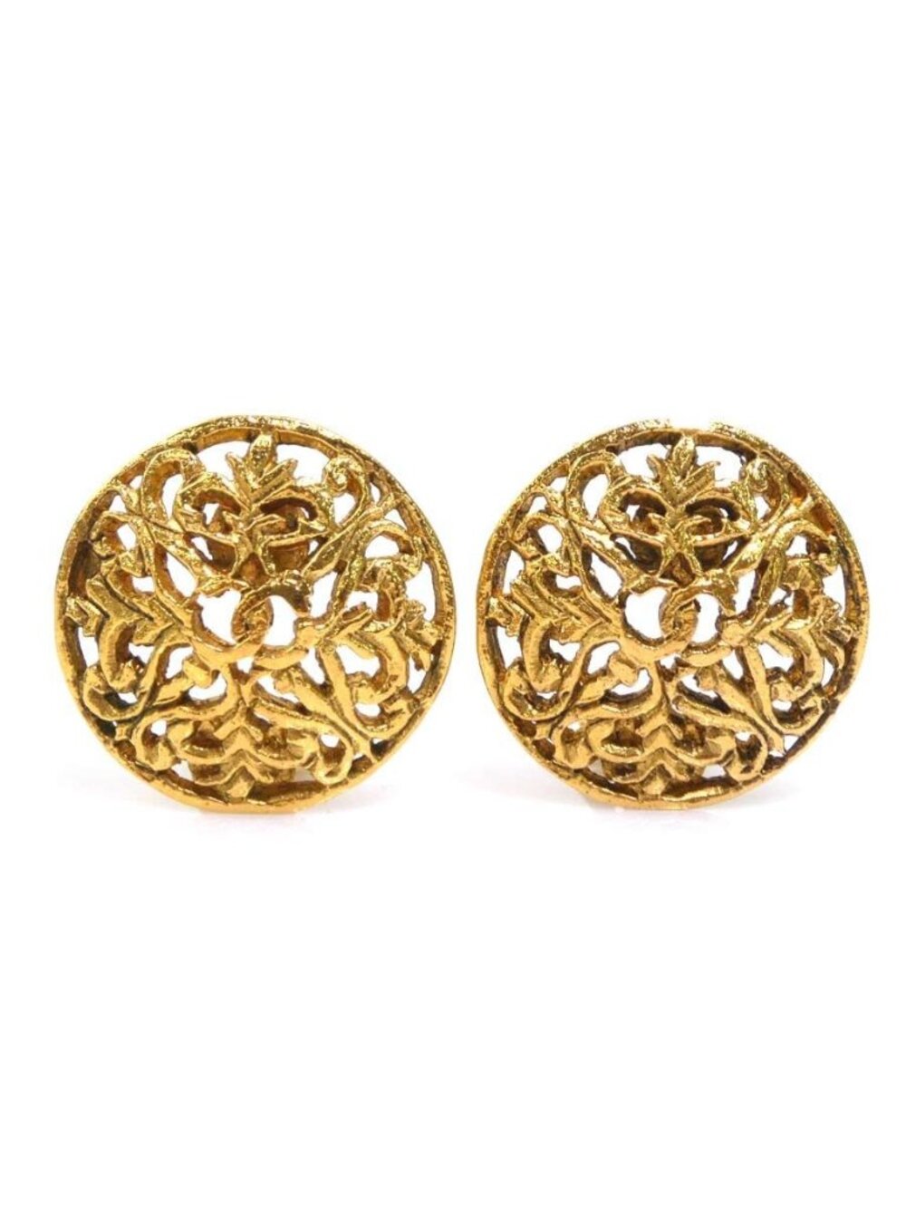 Chanel Earrings CC Logo